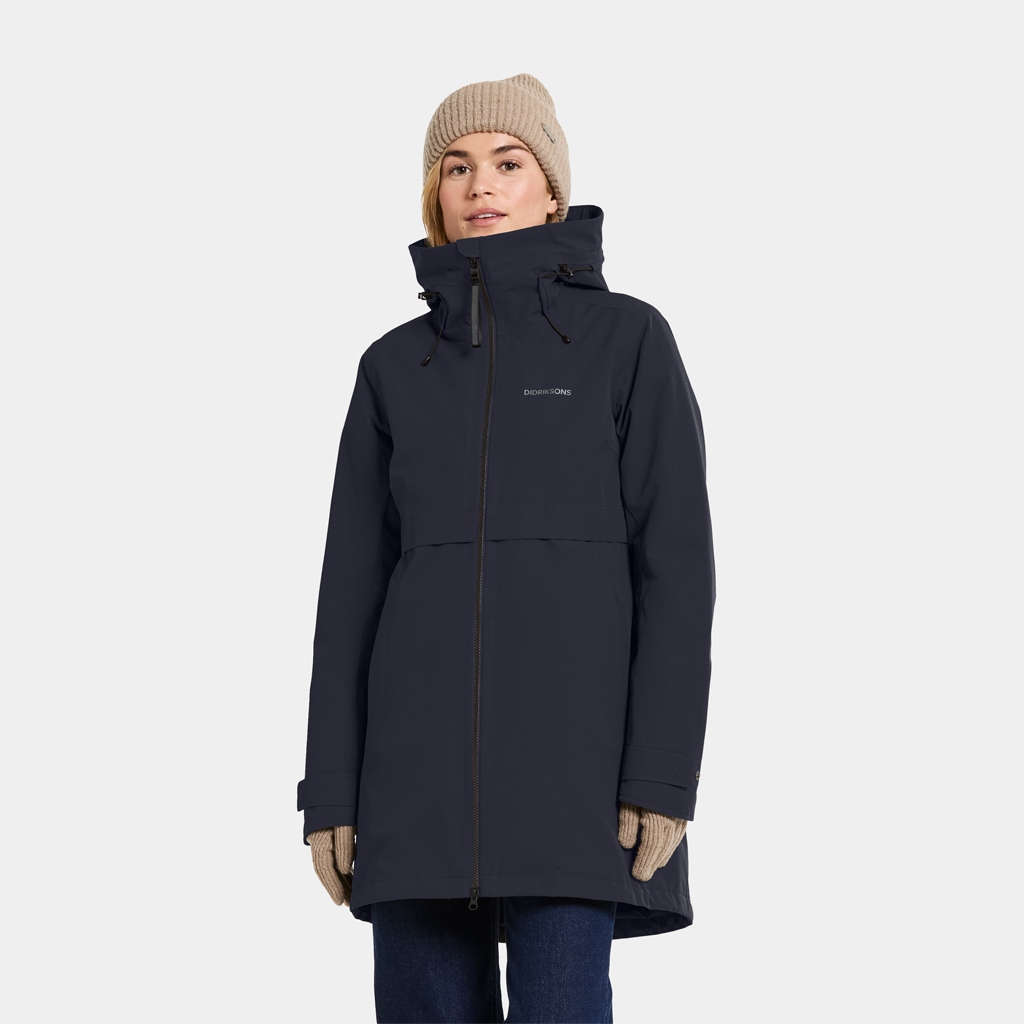 Didriksons Helle parka, dark night blue