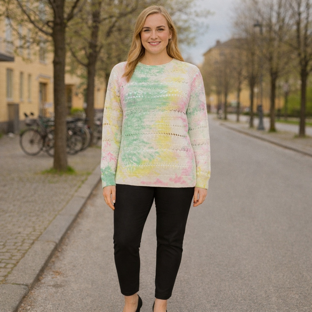 Skovhuus damtr�ja � f�rgstark stil f�r fest, vardag och sommarv�der