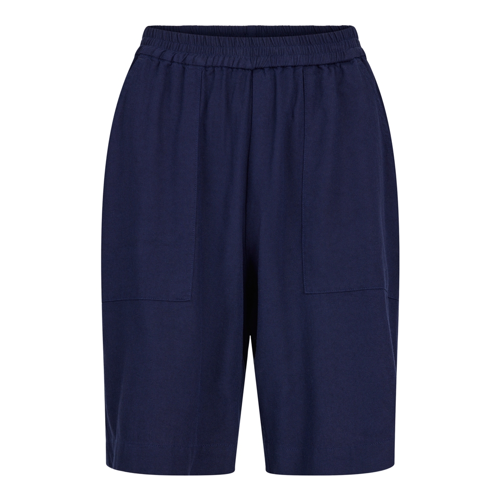 Shorts med lite vidd, maritim blue