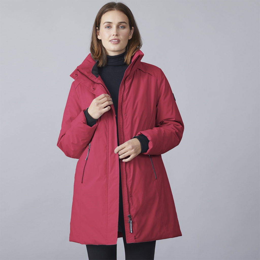 Funktionsjacka raspberry-red frn danska Junge
