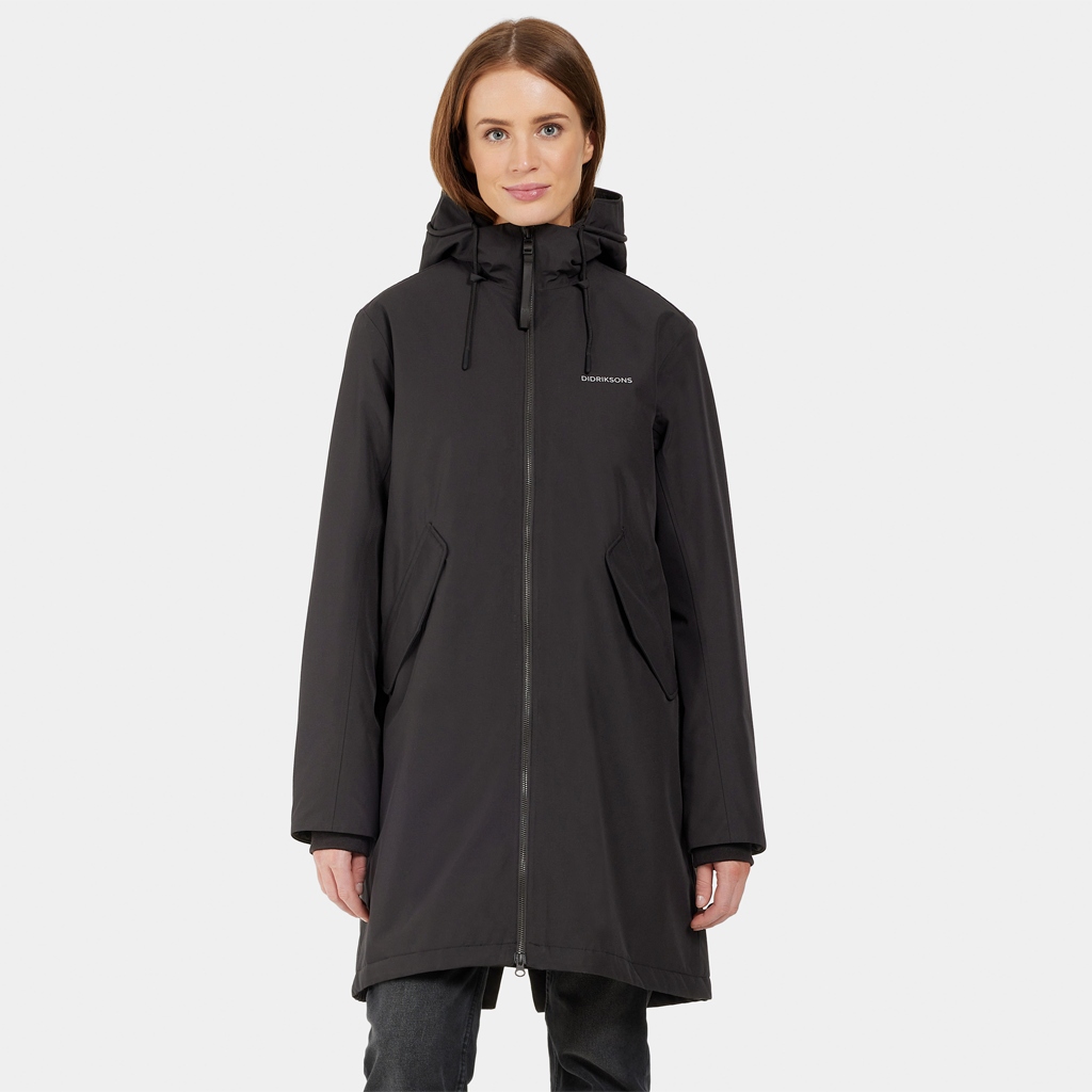 Didriksons Fia black parka
