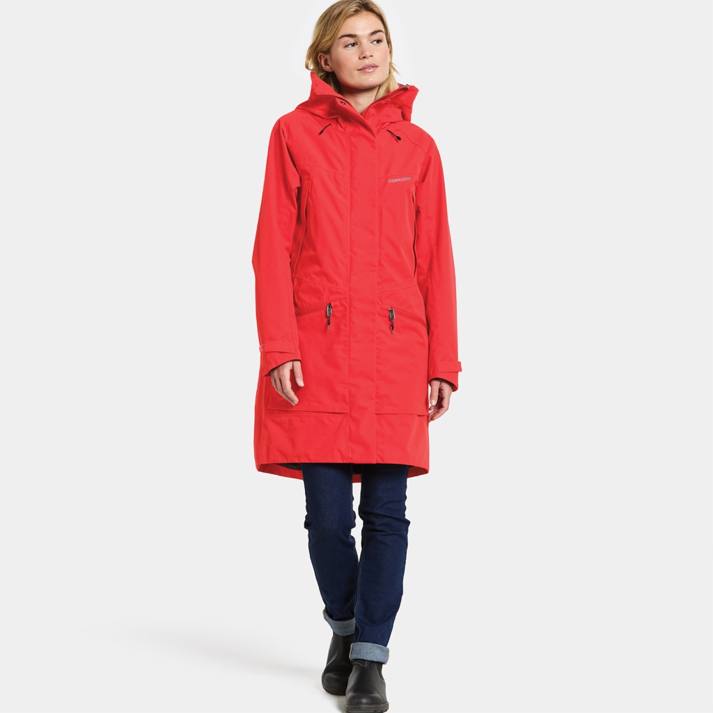 Didriksons damjacka � perfekt v�rjacka f�r skiftande v�rv�der